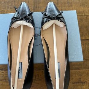 Prada bow-tie flats